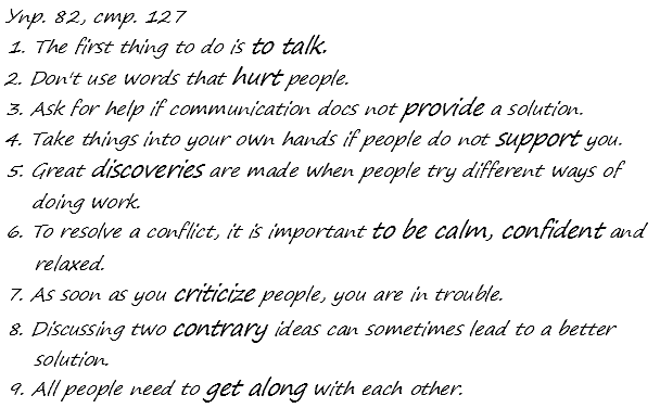 Enjoy English Students Book и WorkBook учебник / рабочая тетрадь, 9 класс, Биболетова, 2010, задания из учебника Задача: 82