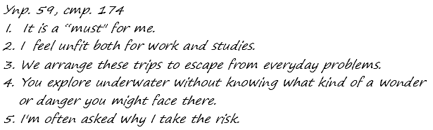 Enjoy English Students Book и WorkBook учебник / рабочая тетрадь, 9 класс, Биболетова, 2010, задания из учебника Задача: 59
