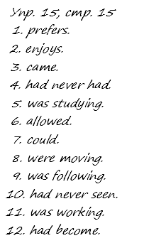 Enjoy English Students Book и WorkBook учебник / рабочая тетрадь, 9 класс, Биболетова, 2010, задания из учебника Задача: 15
