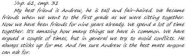 Enjoy English Students Book и WorkBook учебник / рабочая тетрадь, 9 класс, Биболетова, 2010, задания из учебника Задача: 61