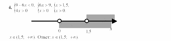 Сборник заданий, 9 класс, Кузнецова, Бунимович, 2002, Вариант 2 Задание: 4