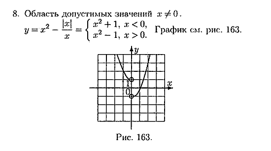 Дидактические материалы, 9 класс, Зив Б.Г. Гольдич В.А., 2004, Контрольные работы, 7. Итоговая контрольная работа, Вариант 1 Задание: 8