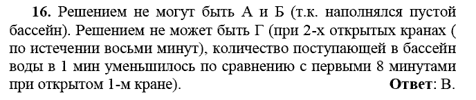 Сборник заданий для подготовки к ГИА, 9 класс, Кузнецова Л.В., 2007-2011, Вариант 2 Задание: 16