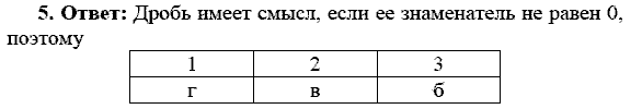 Сборник заданий для подготовки к ГИА, 9 класс, Кузнецова Л.В., 2007-2011, Работа № 2, Вариант 1 Задание: 5