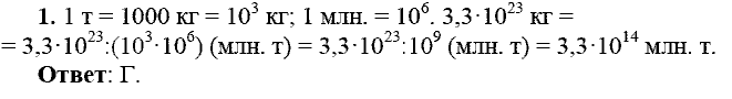 Сборник заданий для подготовки к ГИА, 9 класс, Кузнецова Л.В., 2007-2011, Вариант 2 Задание: 1