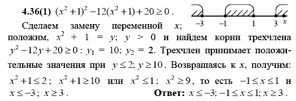 Сборник заданий для подготовки к ГИА, 9 класс, Кузнецова Л.В., 2007-2011, Раздел II Задание: 4.36(1)
