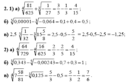 Дидактические материалы, 9 класс, Макарычев Ю. Н. Миндюк Н. Г., 2013 - 2015, Самостоятельные работы, Вариант 2, С-11, Задание: 2