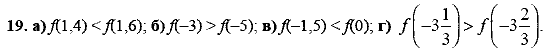 Дидактические материалы, 9 класс, Макарычев Ю. Н. Миндюк Н. Г., 2013 - 2015, Итоговое повторение по темам, Функции Задание: 19
