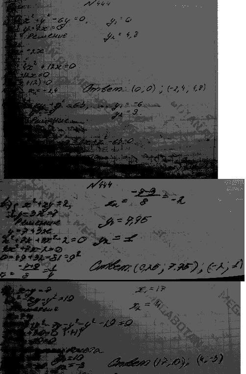 Алгебра, 9 класс, Макарычев Ю.Н. Миндюк Н.Г. Нешков К.И. Феоктистов И.Е., 2015, задание: 444