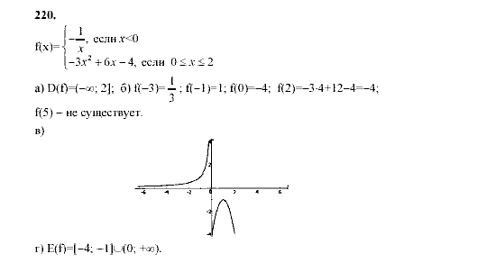 Алгебра, 9 класс, Мордкович А.Г. Мишустина Т.Н. Тульчинская Е.Е., 2003 - 2009, задание: 220