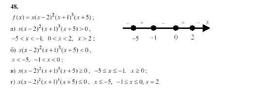 Алгебра, 9 класс, Мордкович А.Г. Мишустина Т.Н. Тульчинская Е.Е., 2003 - 2009, задание: 48