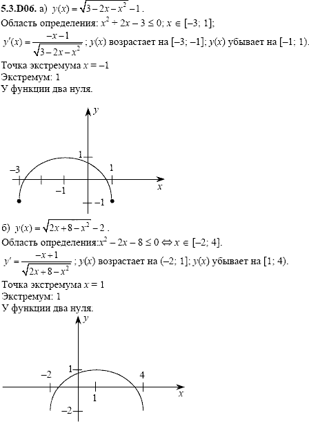 Сборник задач для аттестации, 9 класс, Шестаков С.А., 2004, задание: 5_3_D06