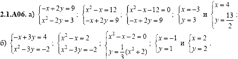 Сборник задач для аттестации, 9 класс, Шестаков С.А., 2004, задание: 2_1_A06
