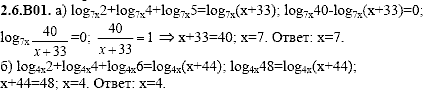 Сборник задач для аттестации, 9 класс, Шестаков С.А., 2004, задание: 2_6_B01