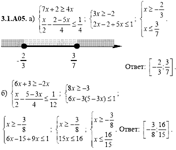 Сборник задач для аттестации, 9 класс, Шестаков С.А., 2004, задание: 3_1_A05