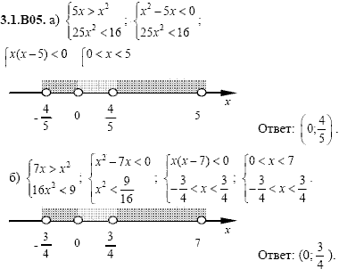 Сборник задач для аттестации, 9 класс, Шестаков С.А., 2004, задание: 3_1_B05