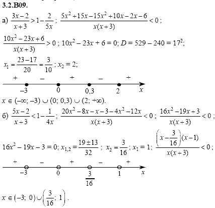 Сборник задач для аттестации, 9 класс, Шестаков С.А., 2004, задание: 3_2_B09
