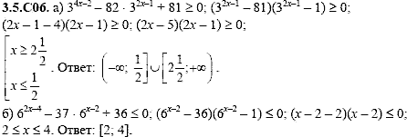 Сборник задач для аттестации, 9 класс, Шестаков С.А., 2004, задание: 3_5_C06