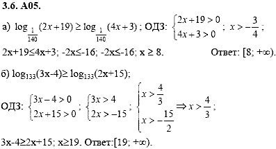 Сборник задач для аттестации, 9 класс, Шестаков С.А., 2004, задание: 3_6_A05