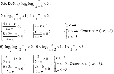 Сборник задач для аттестации, 9 класс, Шестаков С.А., 2004, задание: 3_6_D05