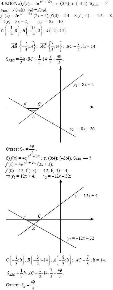 Сборник задач для аттестации, 9 класс, Шестаков С.А., 2004, задание: 4_5_D07