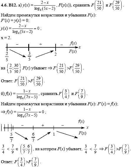 Сборник задач для аттестации, 9 класс, Шестаков С.А., 2004, задание: 4_6_B12