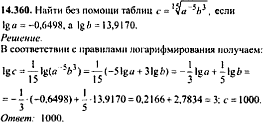 Сборник задач по математике, 9 класс, Сканави, 2006, задача: 14_360