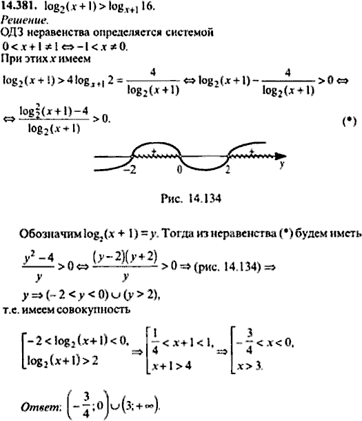 Сборник задач по математике, 9 класс, Сканави, 2006, задача: 14_381
