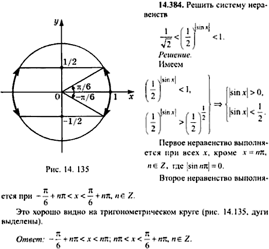 Сборник задач по математике, 9 класс, Сканави, 2006, задача: 14_384
