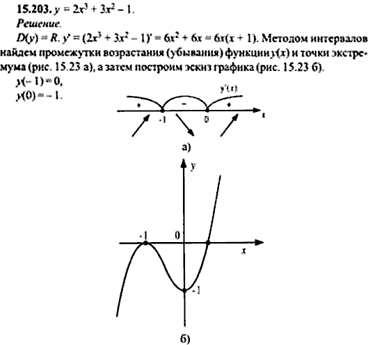 Сборник задач по математике, 9 класс, Сканави, 2006, задача: 15_203