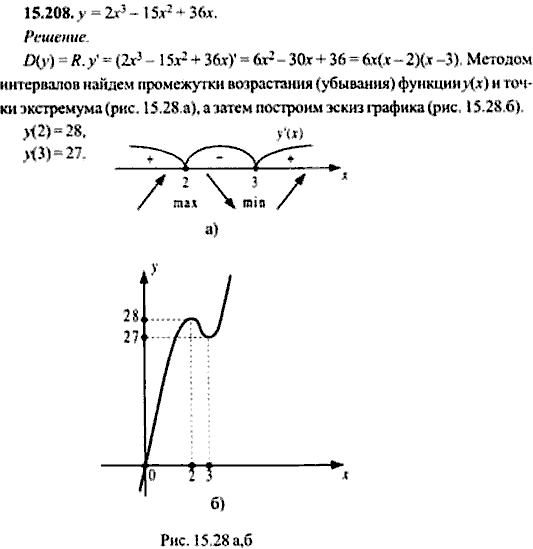 Сборник задач по математике, 9 класс, Сканави, 2006, задача: 15_208