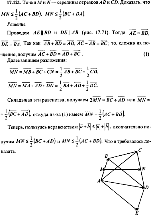 Сборник задач по математике, 9 класс, Сканави, 2006, задача: 17_121