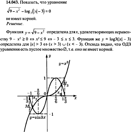 Сборник задач по математике, 9 класс, Сканави, 2006, задача: 14_043