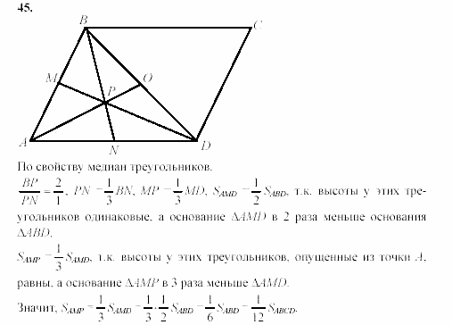 Дидактические материалы, 9 класс, Гусев, Медяник, 2001, Декартовы координаты на плоскости Задание: 45