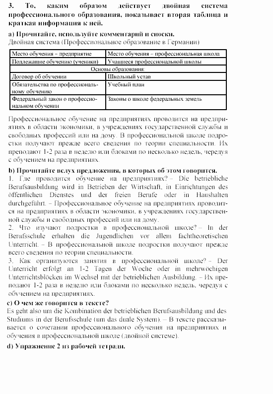 SCHRITTE 5, 9 класс, Бим, Садомова, 2002, Глава 3. Die Zukunft beginnt schon jetzt. Wie steht’smit der Berufswahl?, 1. Lesen bedeutet sich informieren. Und noch viel mehr, nicht? Задание: 3