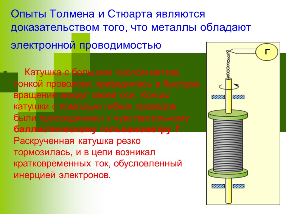 Электрический ток в различных средах