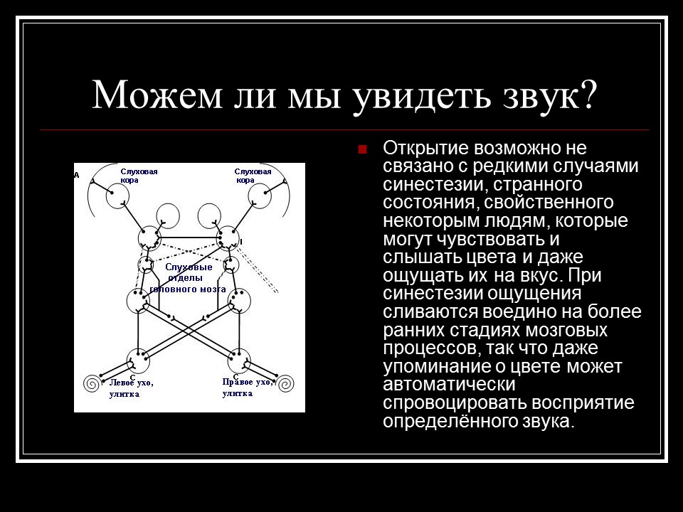Можем ли мы увидеть звук
