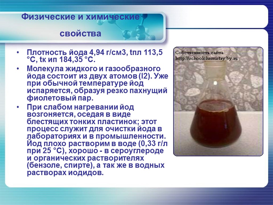 Йод в организме