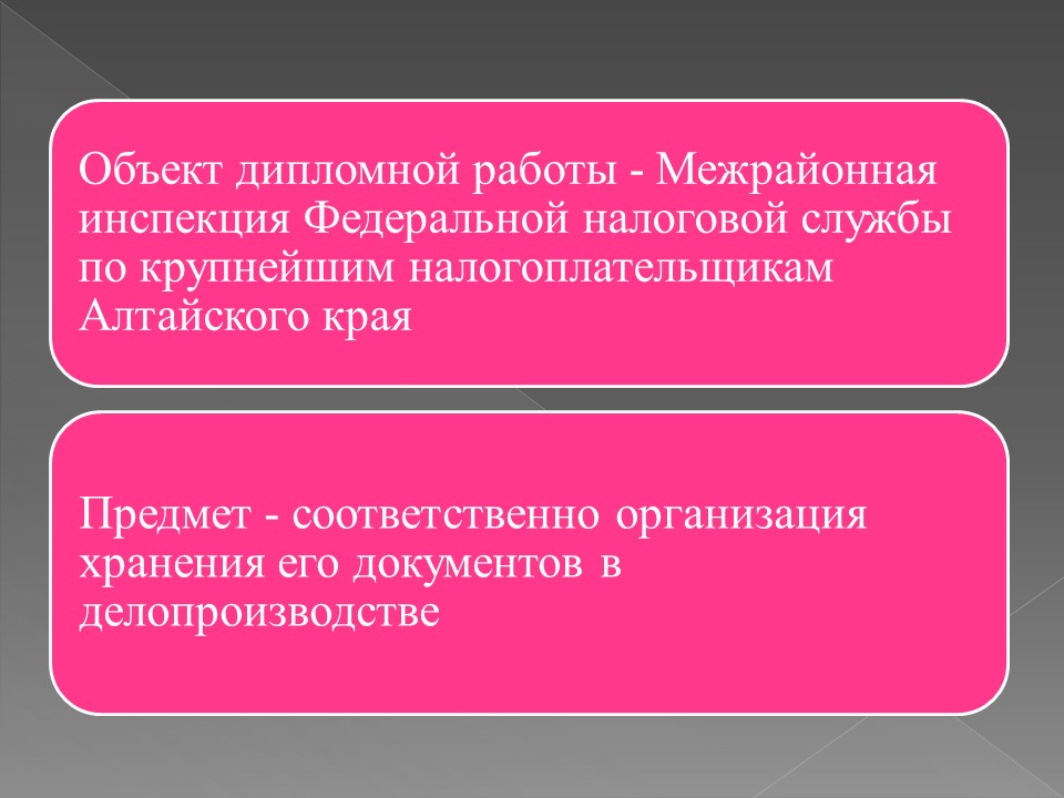 Организация хранения документов в делопроизводстве