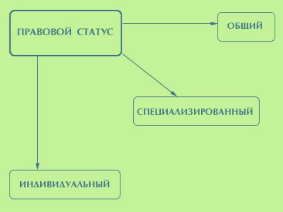 Особенности правоотношения