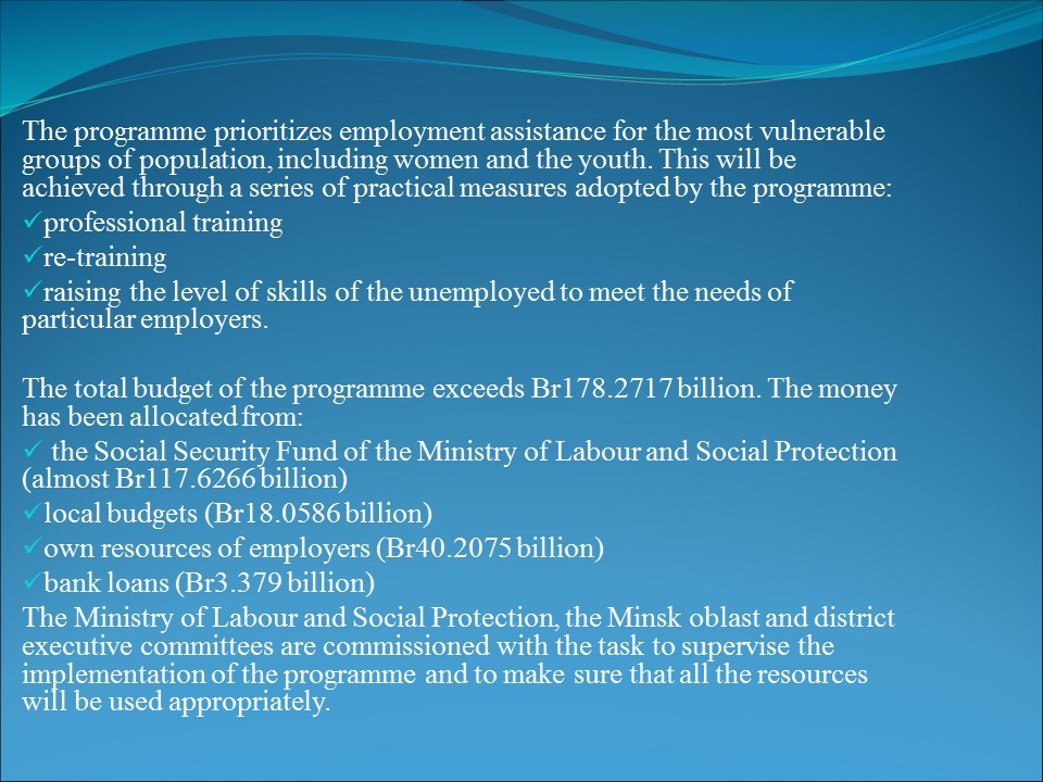 Unemployment in Belarus