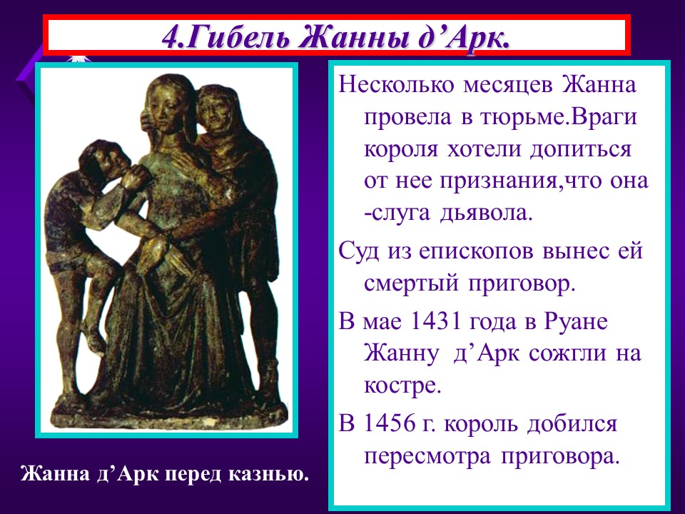 Жизнь и смерть Жанны дАрк