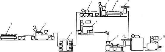 Development of technology of crude smoked sausage