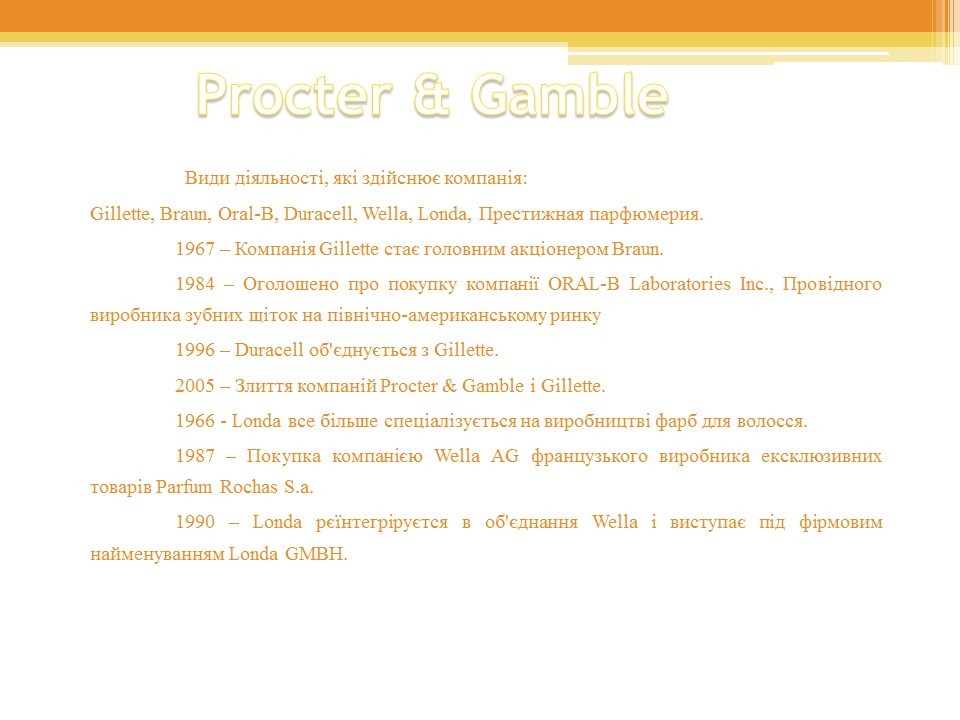 Nestle Procter  Gamble